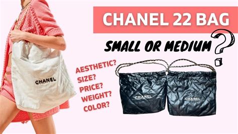 chanel rubbish bag|Chanel 22 bag size comparison.